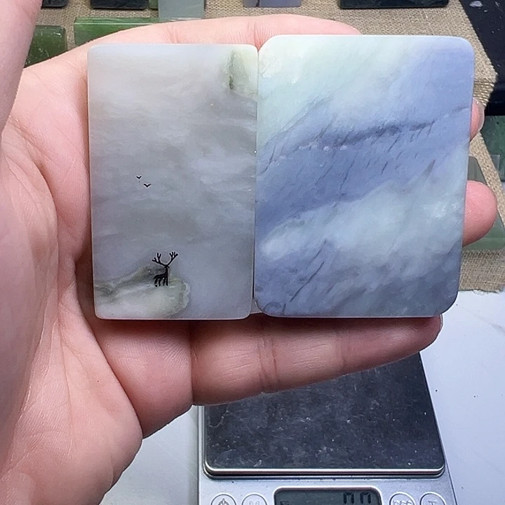 和田玉未镶嵌珠宝半成品