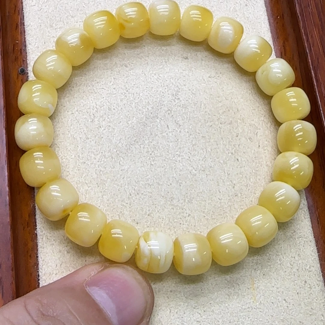 蜜蜡未镶嵌手串蜜蜡老型手串