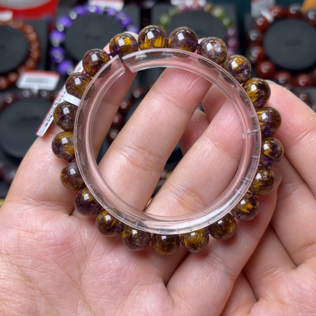 g***e手链未镶嵌水晶极光金多多达碧滋天眼单圈8mm