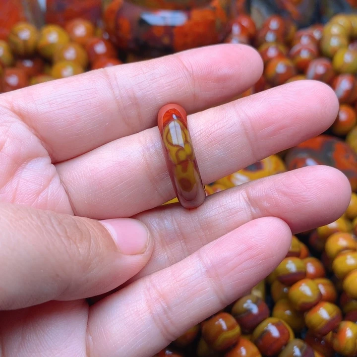 玛瑙/玉髓指环未镶嵌