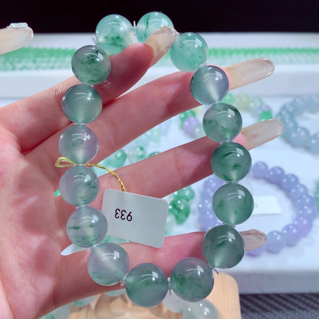 翡翠未镶嵌手链天然翡翠