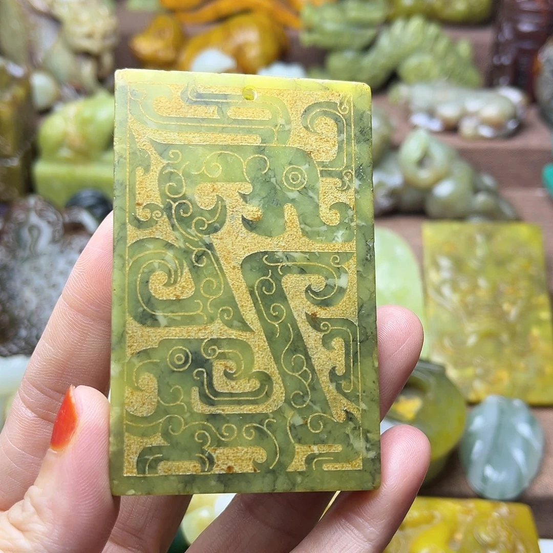 白玉菩提吊坠145。