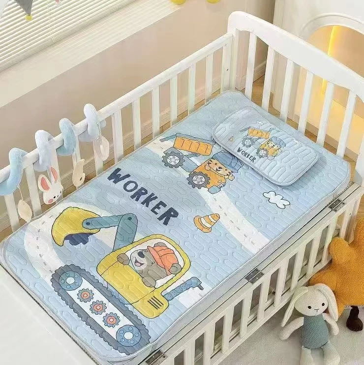 宝宝小凉席(带枕头)