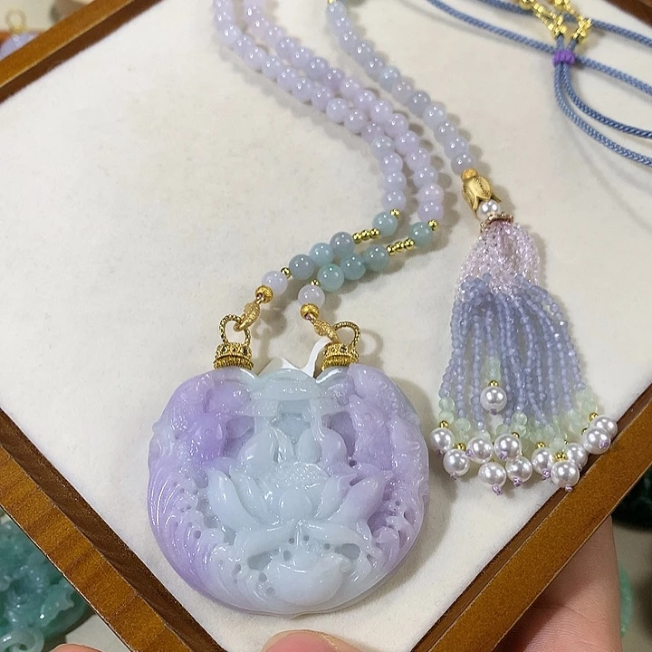颈饰未镶嵌翡翠翡翠吊坠