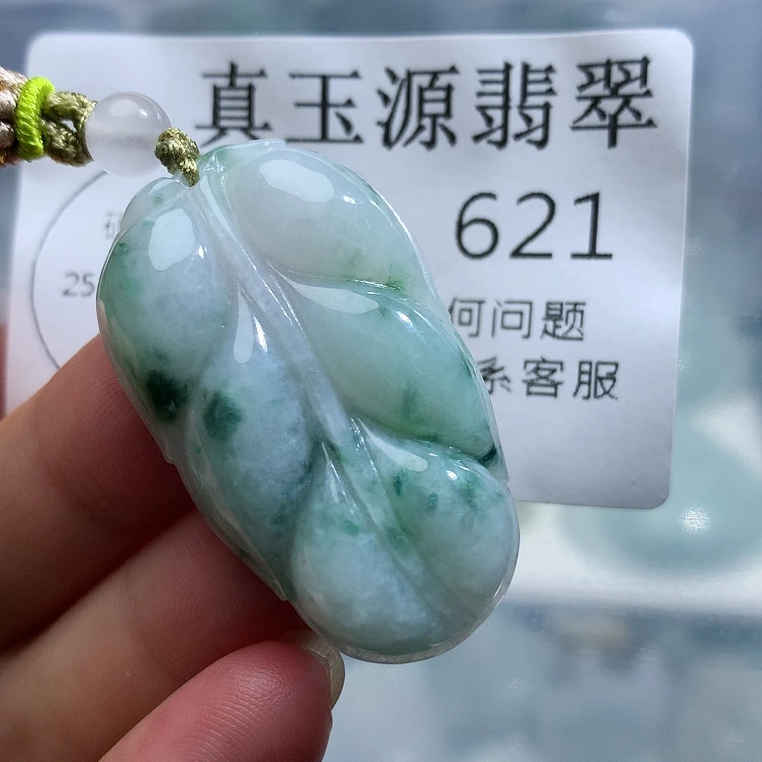 翡翠未镶嵌颈饰621
