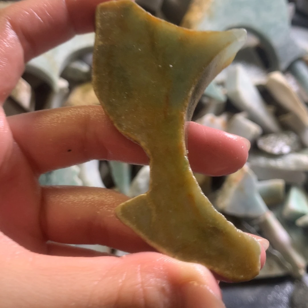 翡翠颈饰未镶嵌缅甸翡翠