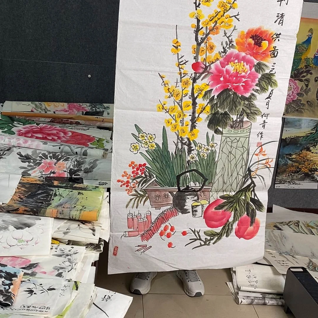 国画手写手绘国画作品134