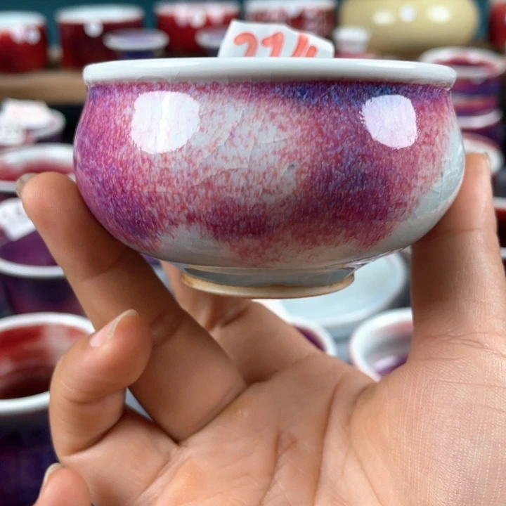 瓷片纯手工制作…………微微瑕