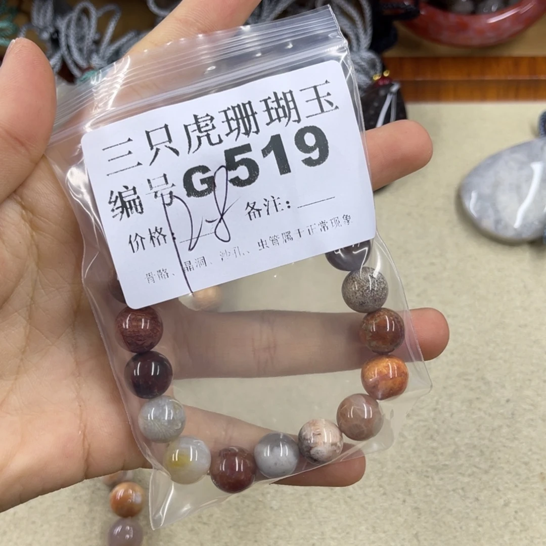 硅化珊瑚(珊瑚玉)未镶嵌h