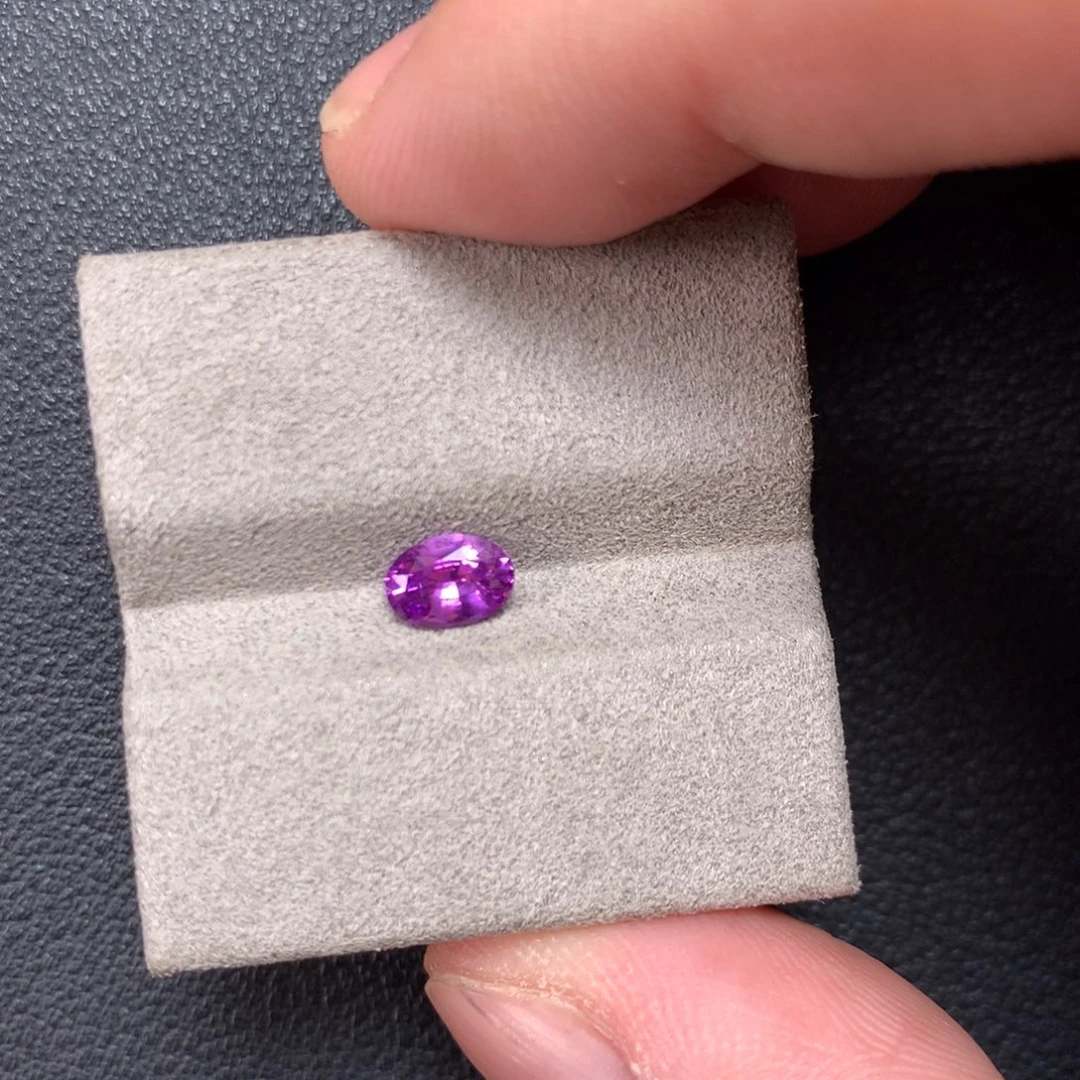 裸石彩色蓝宝石60分裸石