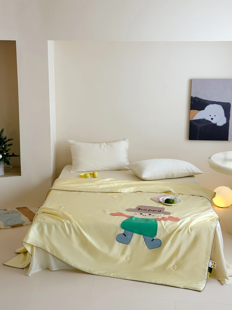 【baby house】双面60S莱赛尔纤维夏被凉感亲肤透气吸汗天丝空调被