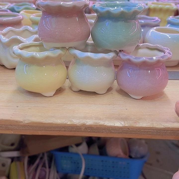 陶瓷花盆当场凑满12包邮