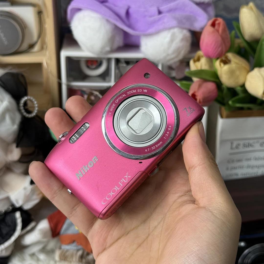 9新 Nikon/尼康 尼康s3500冷白皮2000万像素滤镜多带配件