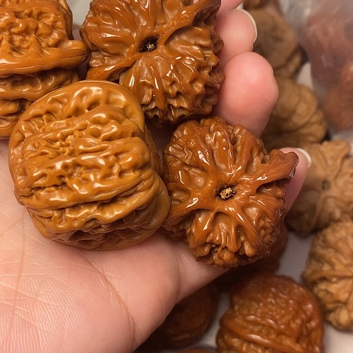 文玩核桃把件苹果40