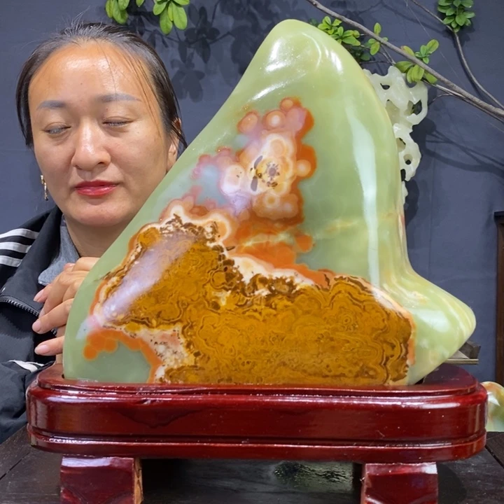 石材精品古青石摆件