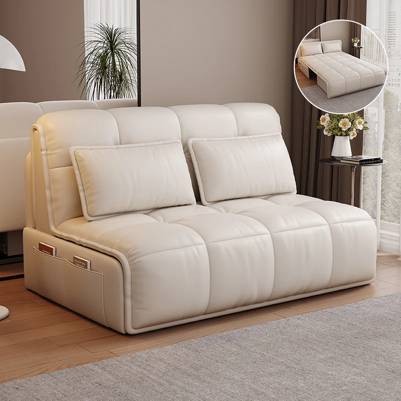 折叠沙发床一体两用小户型客厅书房阳台床单双人二合一伸缩抽拉床