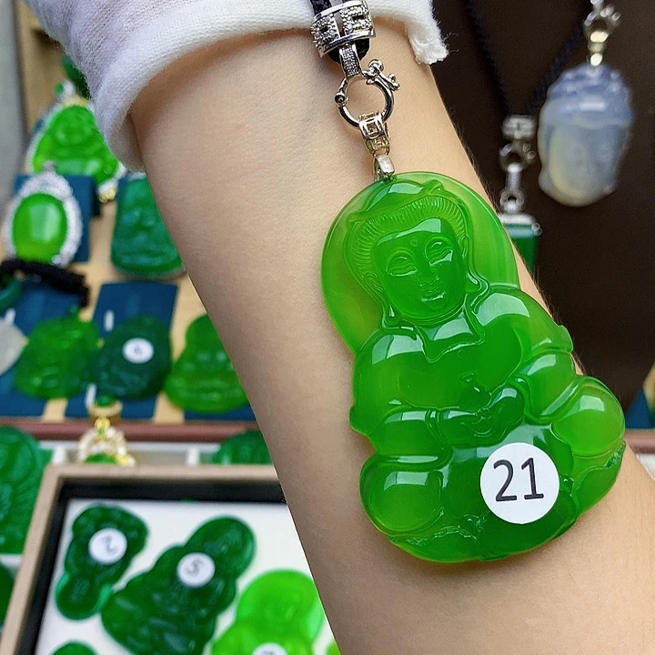 玛瑙/玉髓吊坠未镶嵌