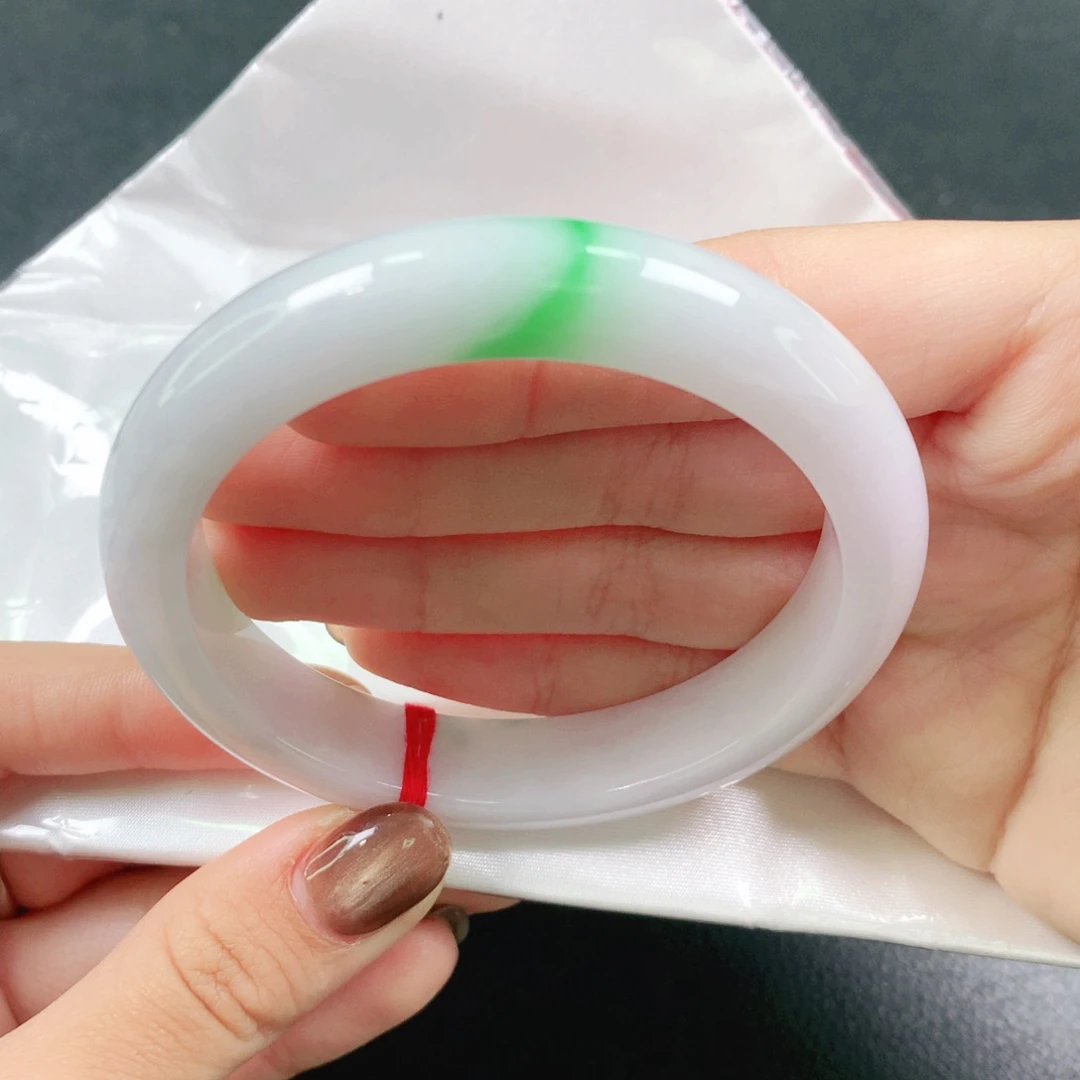 翡翠未镶嵌手镯59圈31728