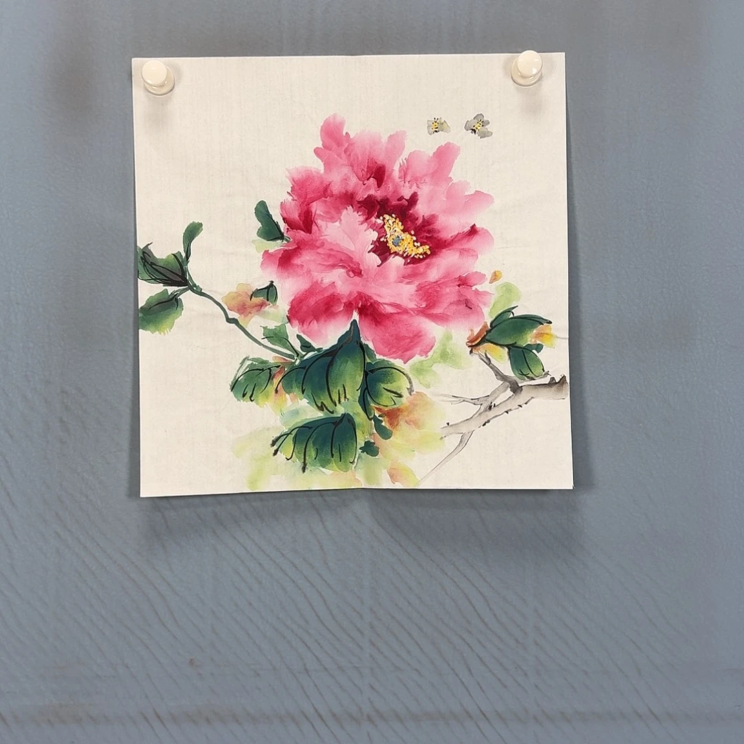 国画175 牡丹一如你初来