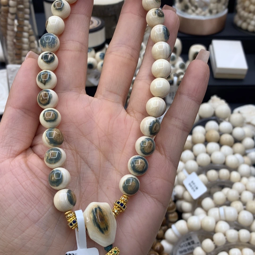 嘉***佑猛犸象牙手串/手链/手镯
