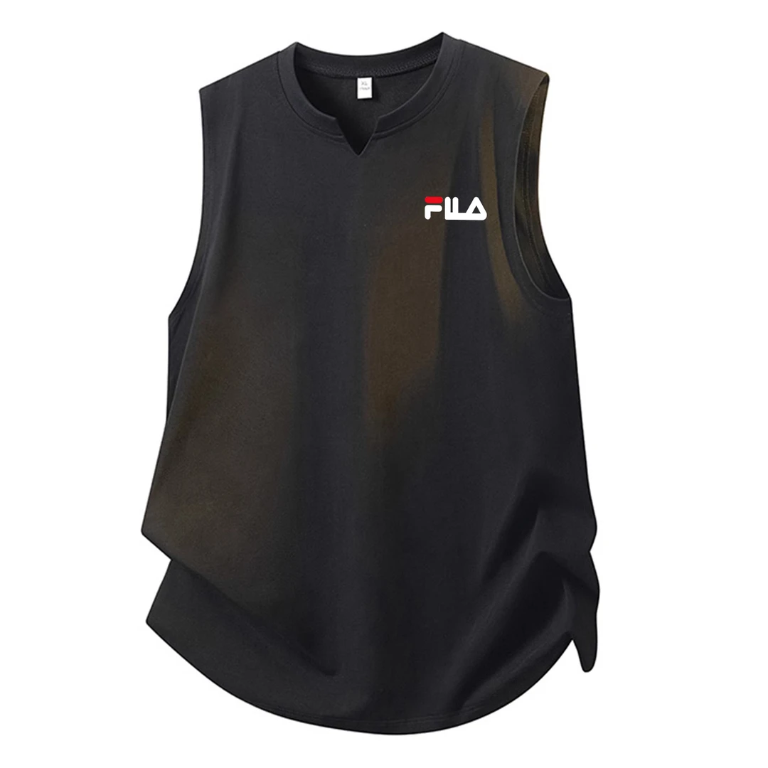 一折专区丨男士夏季薄款背心速干冰丝宽松圆领休闲户外运动无袖衣