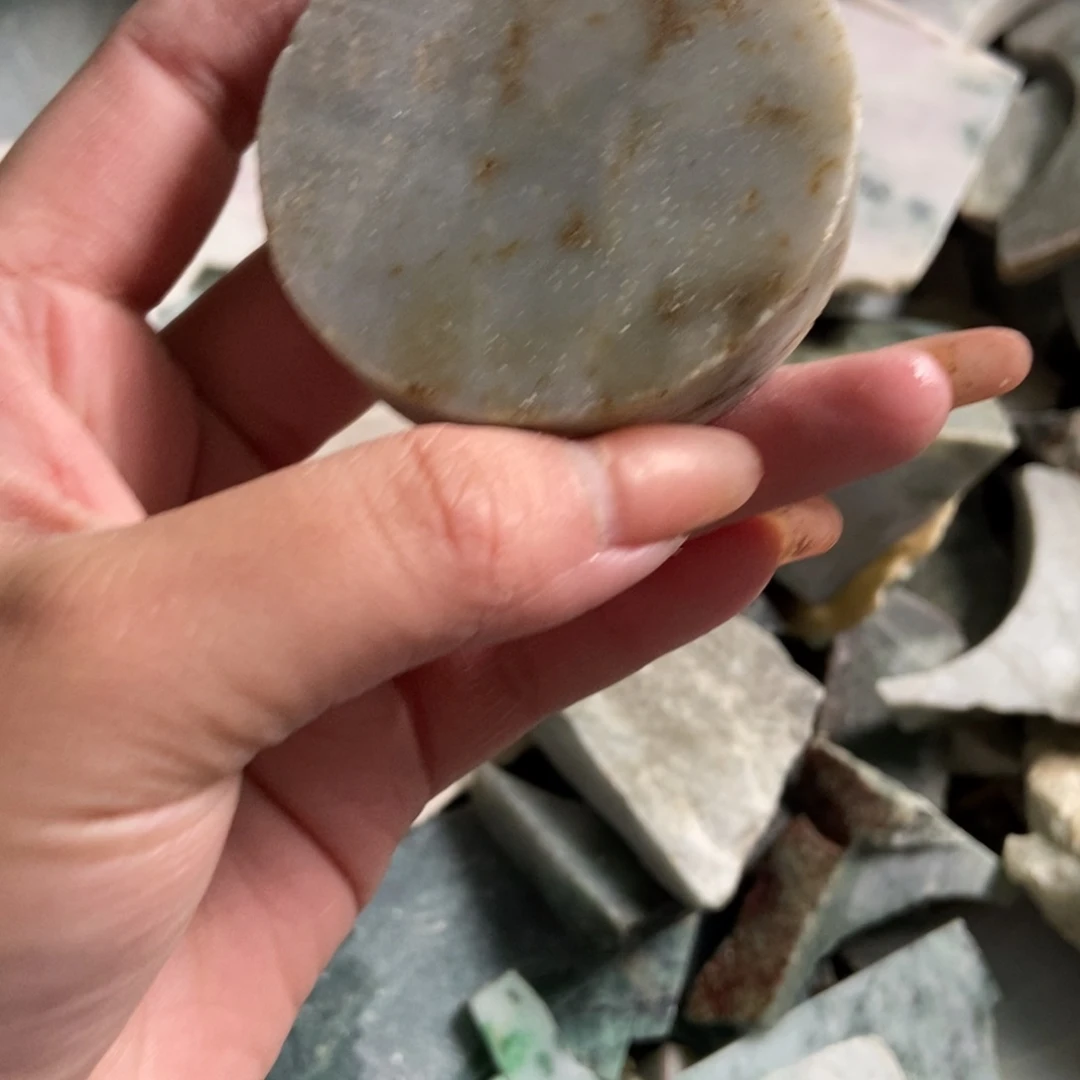 翡翠未镶嵌挂件天然翡翠