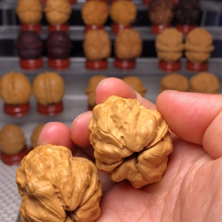 文玩核桃把件3金玉满堂