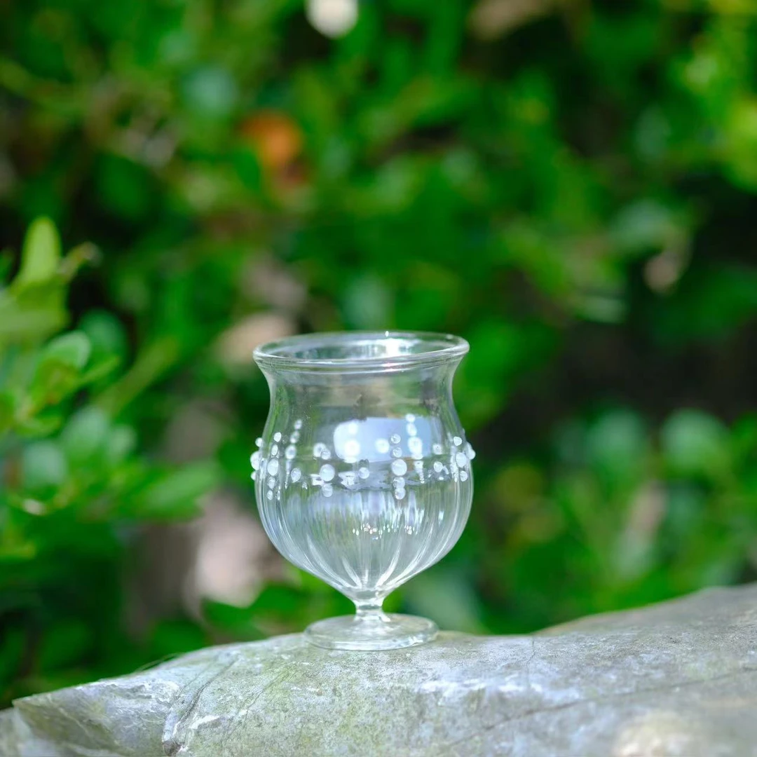 小喜宅 喜小卿朝露高足嘟嘟玻璃杯