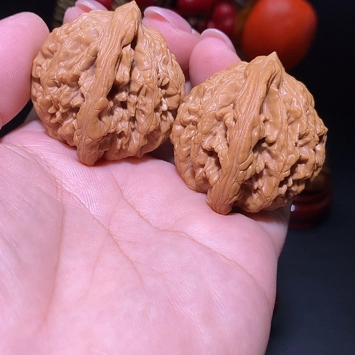 把件文玩核桃41虎头