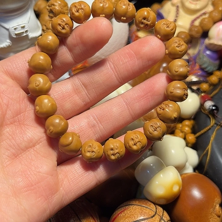 手串/手链橄榄核猴头开心