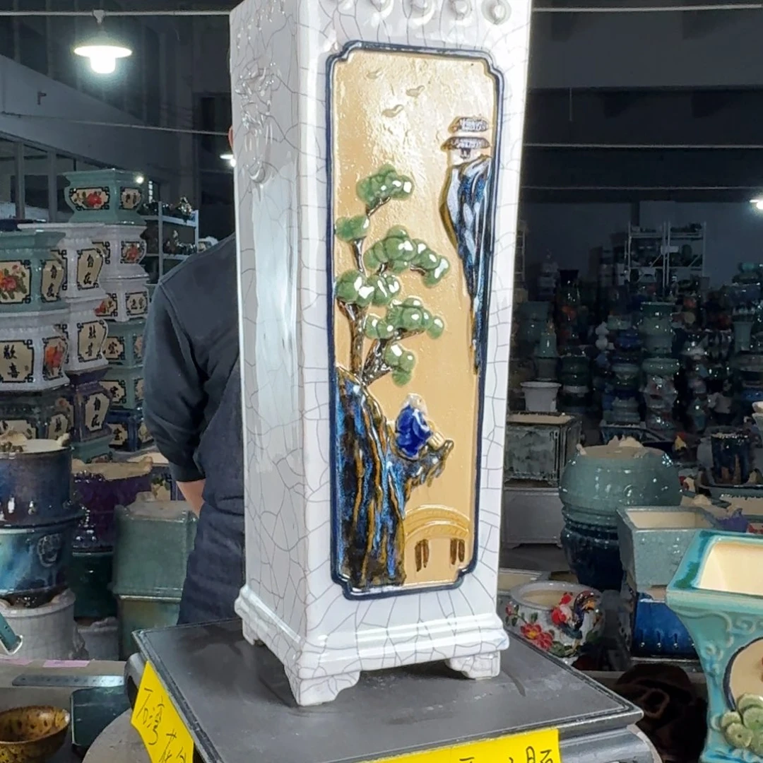 一风堂石湾花盆 内14高51