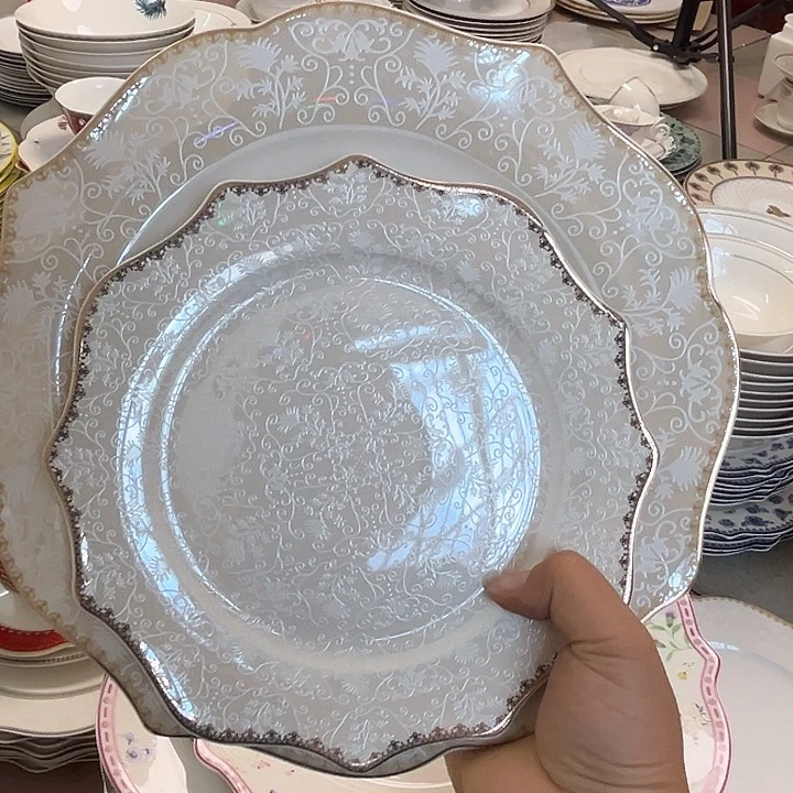 新骨瓷10.5/8寸，默认微瑕