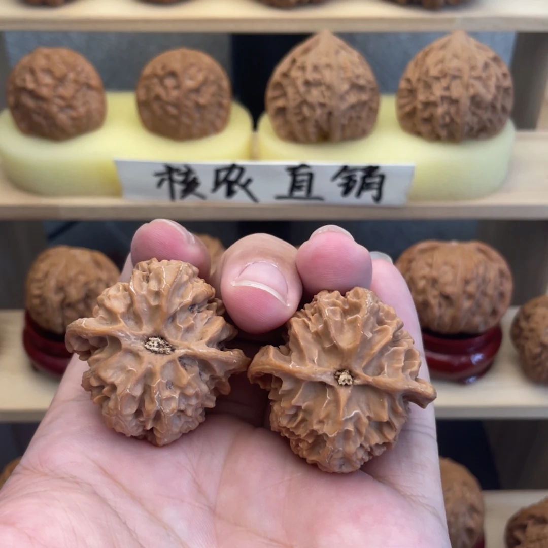 吊坠文玩核桃全品苹果圆38