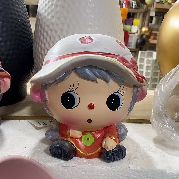 陶盆有孔 磕碰窑裂修补 介意勿拍口 高13