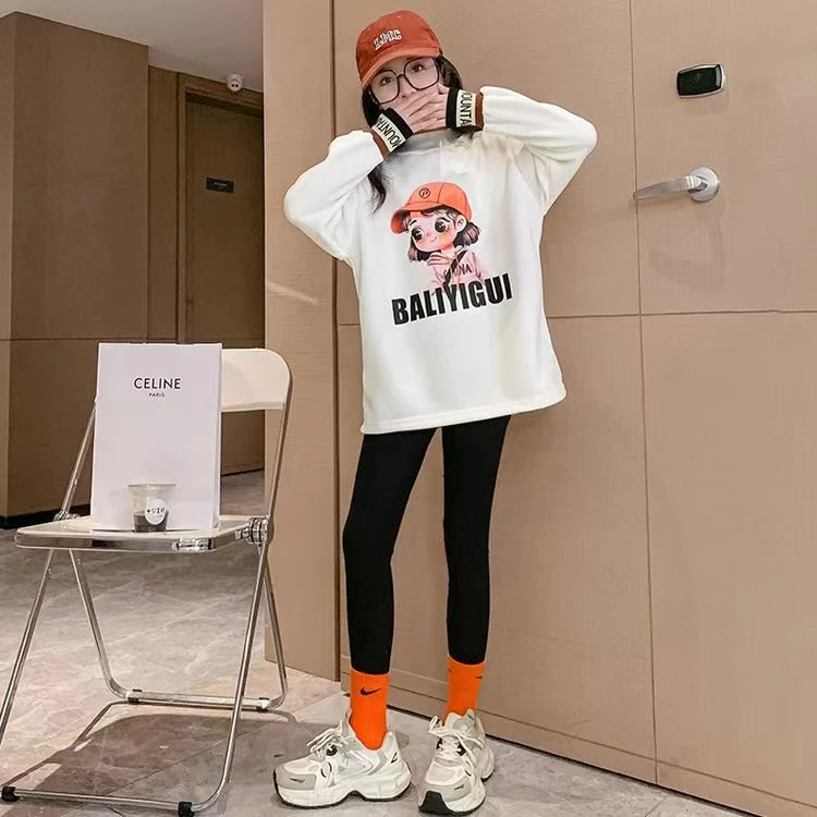 【丫丫童品】女童大头女孩打底衫休闲百搭-G416