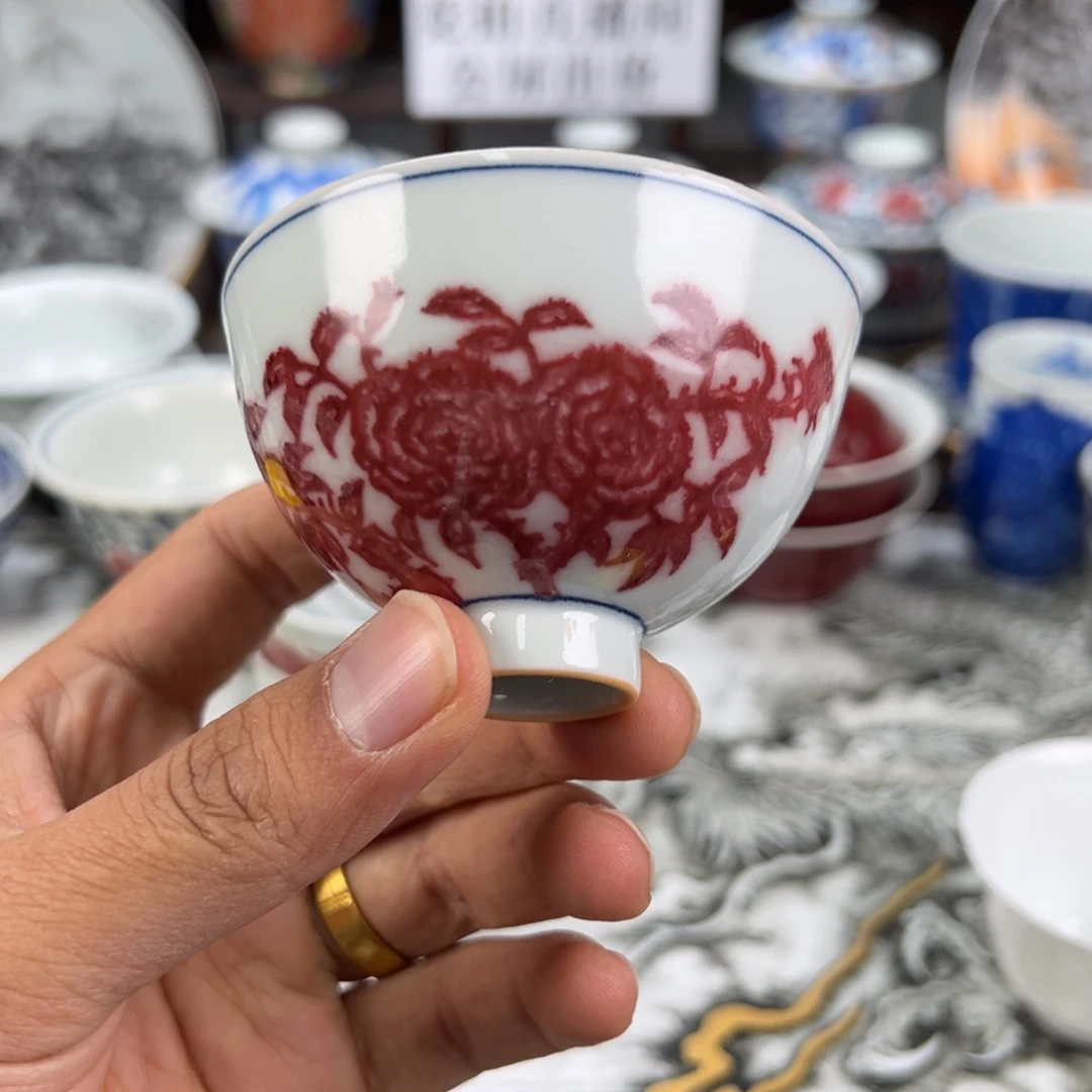 清***梦景德镇手工手绘陶瓷