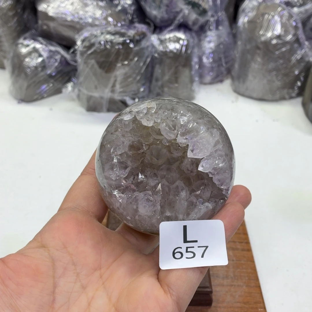 水晶未镶嵌摆件天然紫水晶