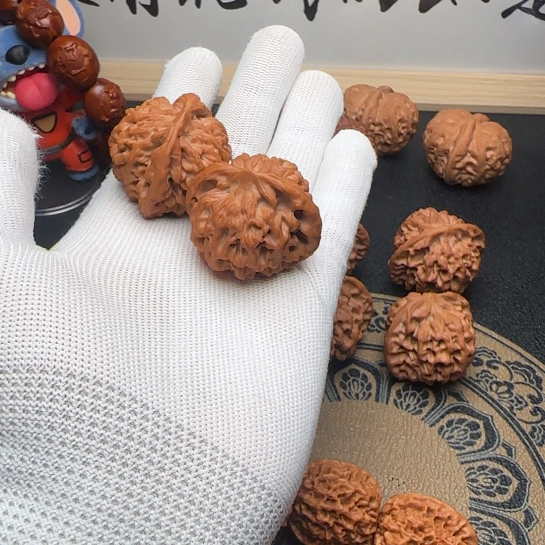 列***车吊坠文玩核桃秦闷40-