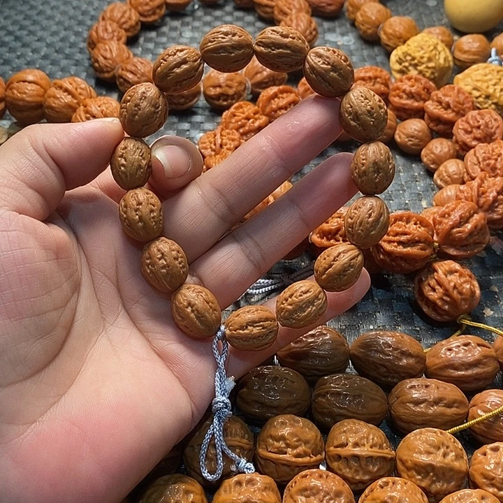 双***祥手串文玩核桃小粗筋八棱