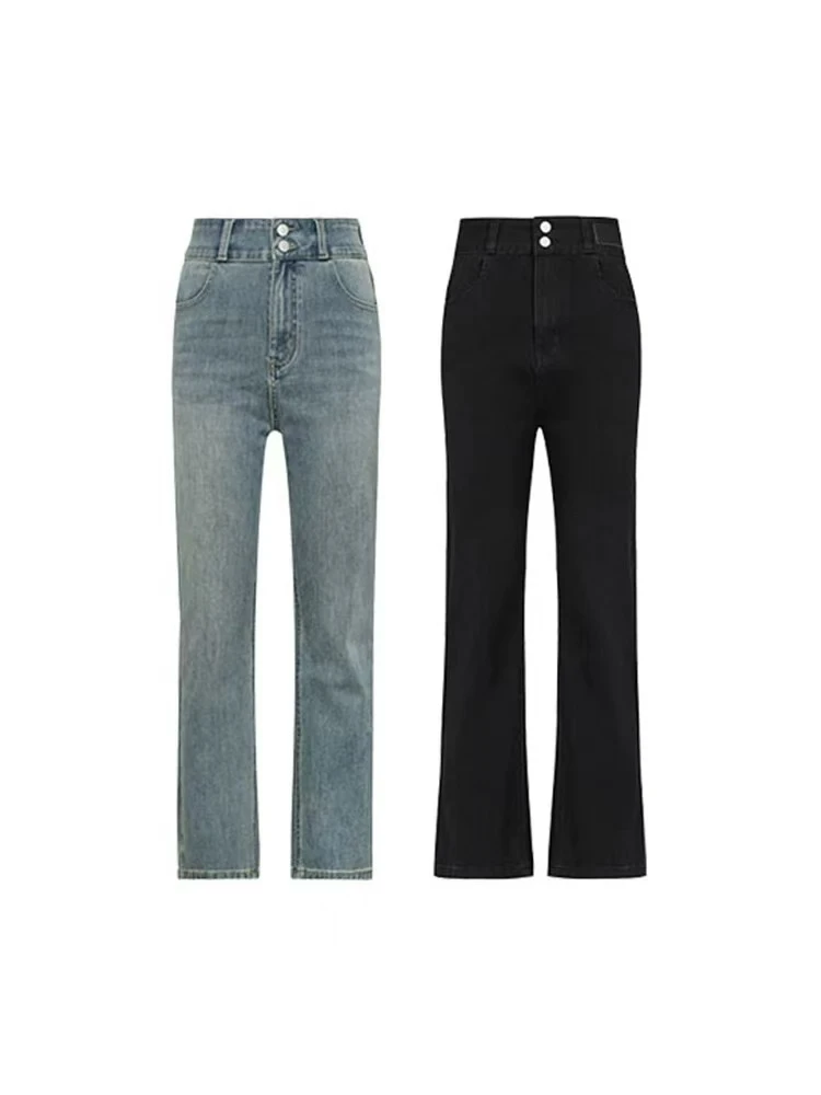 【思雅】羊羊修容笔牛仔裤