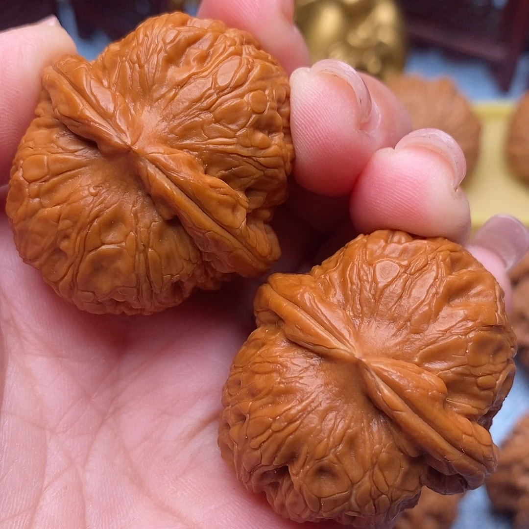 把件文玩核桃40全品毕业元宝