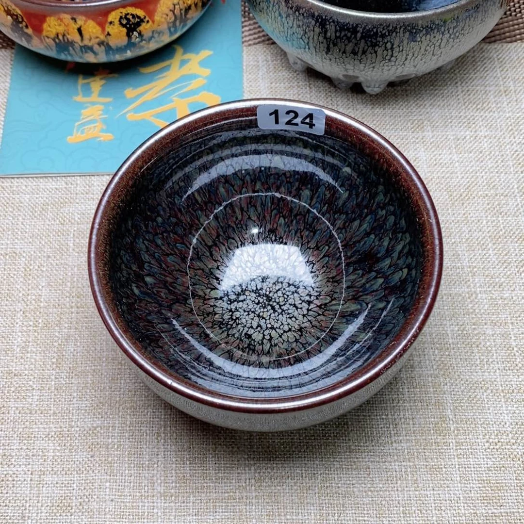 建窑建盏主人茶盏124