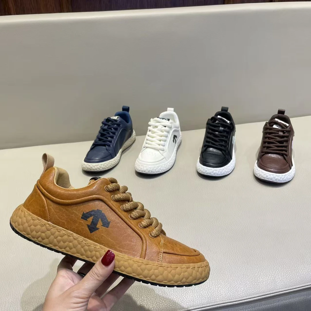 505-3【皮鞋码】新款皮面个性休闲舒适轻便百搭洋气男款潮鞋