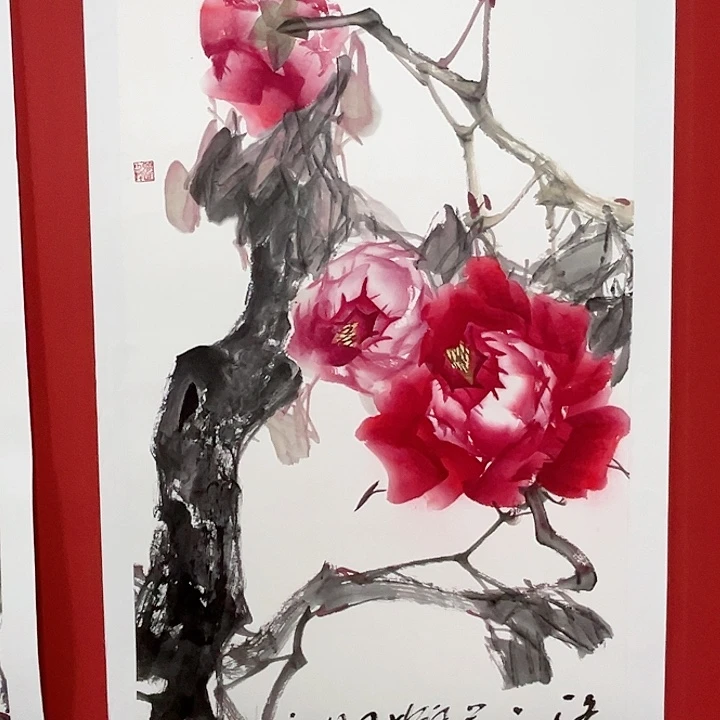国画齐老师作品3321