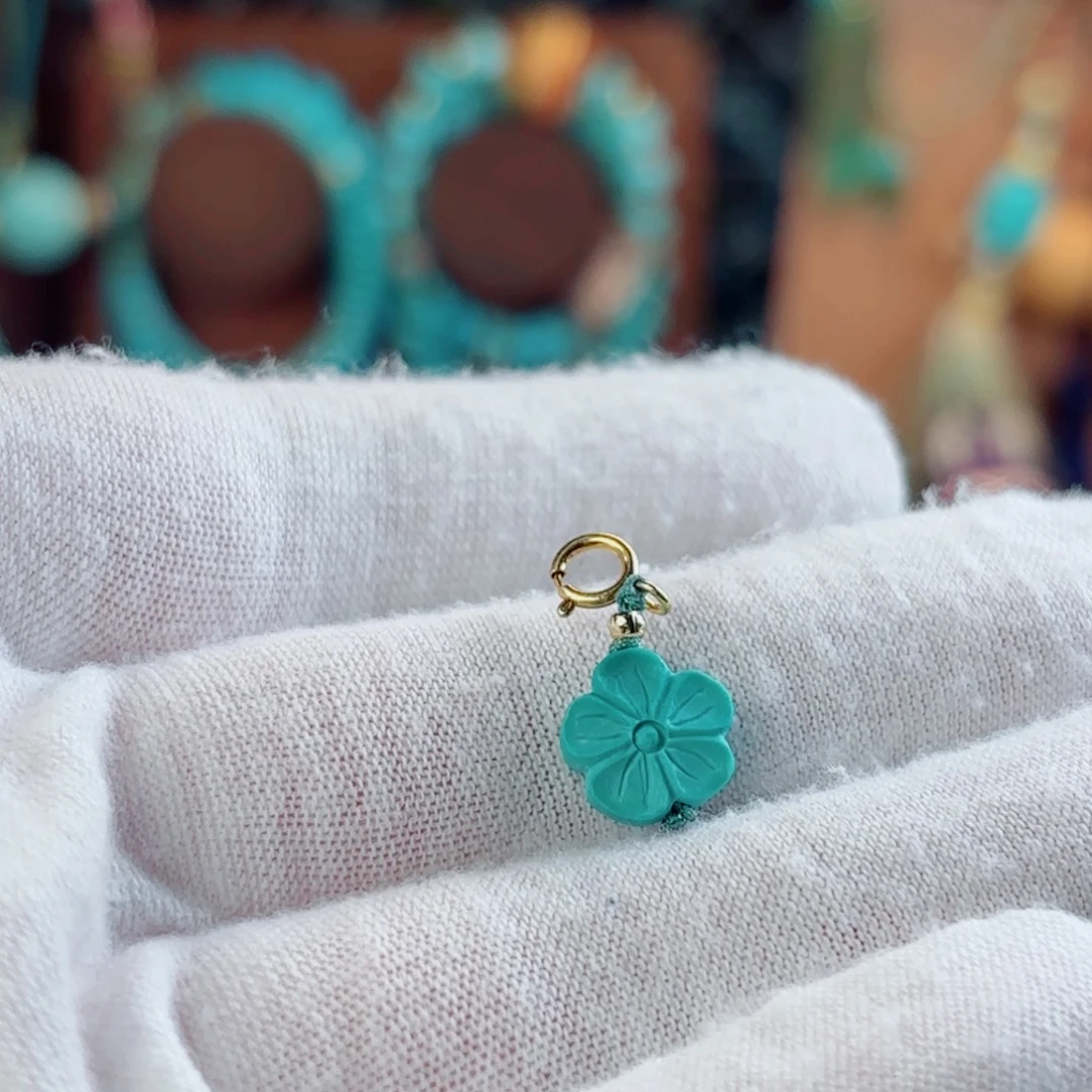 绿松石未镶嵌配饰