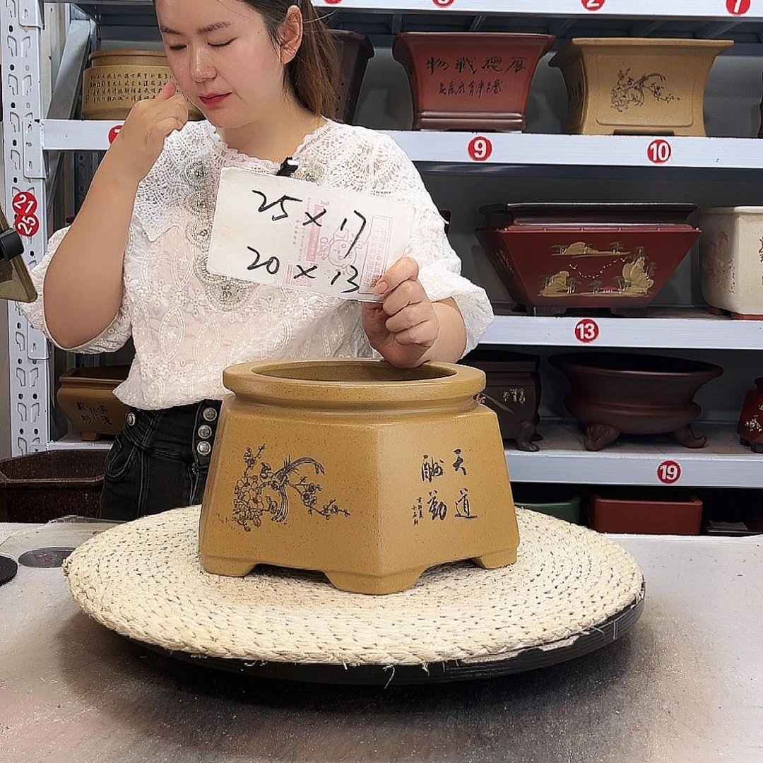 花盆紫砂紫砂花盆