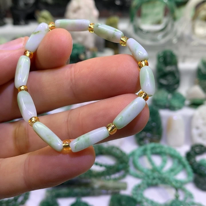 独山玉未镶嵌手链