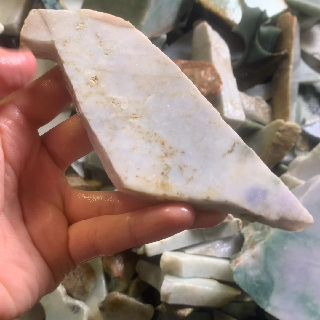 翡翠颈饰未镶嵌缅甸翡翠