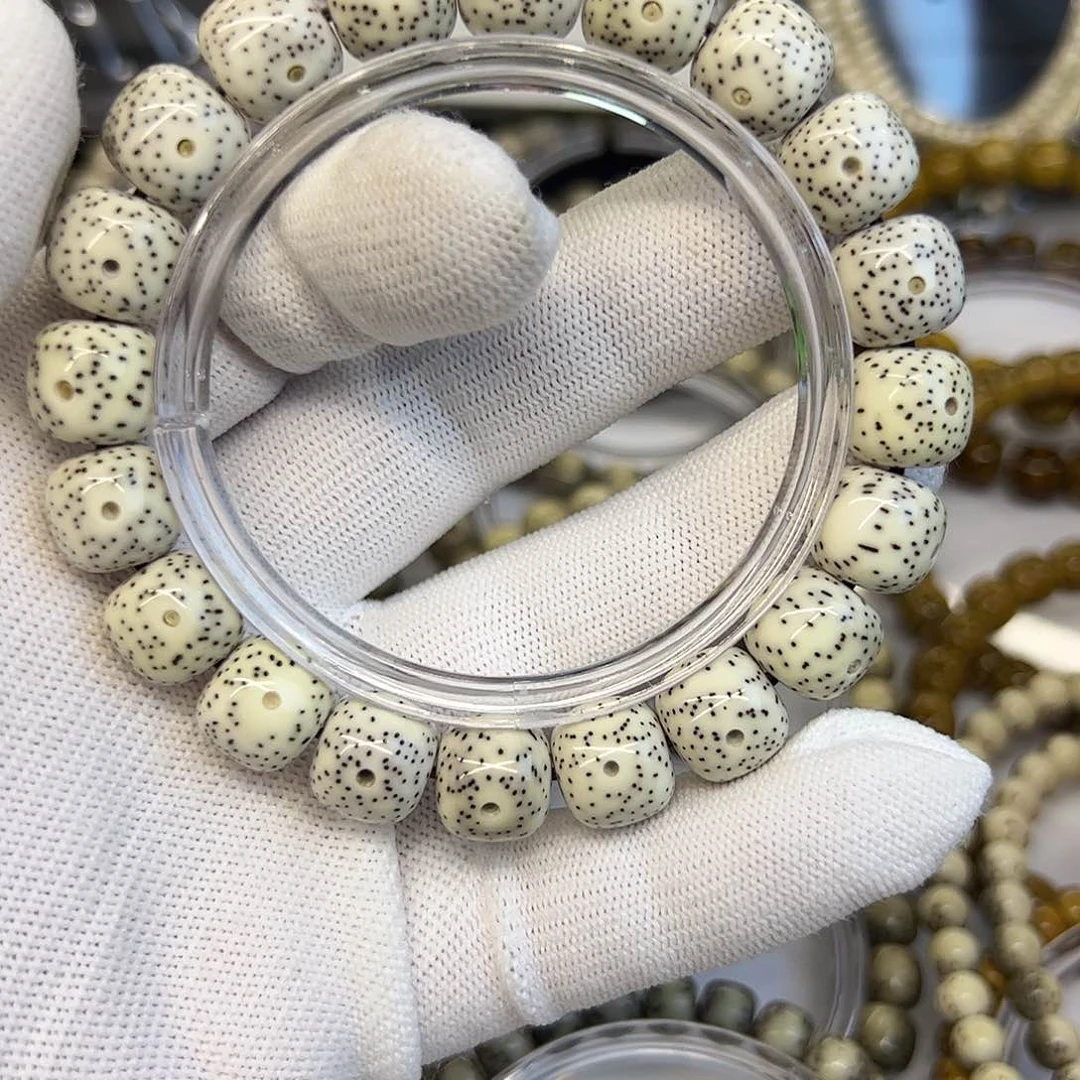 星月菩提手串原白月朗星稀12✖️11