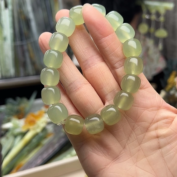 蛇纹石玉未镶嵌发簪